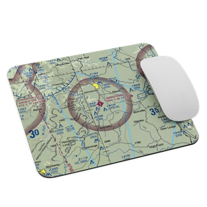 Jamestown Municipal Airport (2A1) VFR Sectional Mouse Pad