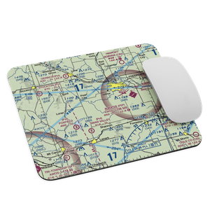 Janssen Airport (1LL6) VFR Sectional Mouse Pad