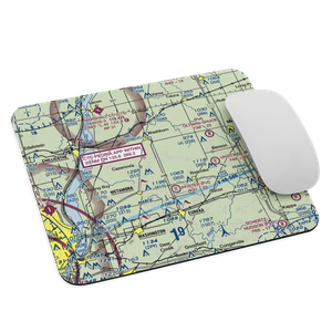 Jay Schertz Farm Airport (IS00) VFR Sectional Mouse Pad