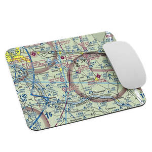 Jbr Airport (2OH7) VFR Sectional Mouse Pad