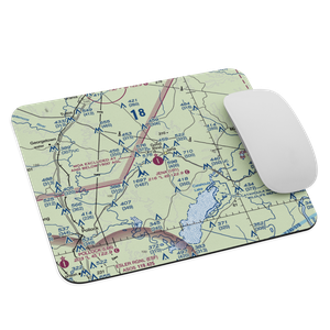 Jena Airport (1R1) VFR Sectional Mouse Pad