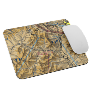 Jerry Creek Airport (MT14) VFR Sectional Mouse Pad
