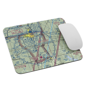 Jerry-Wright Airfield (4OL3) VFR Sectional Mouse Pad