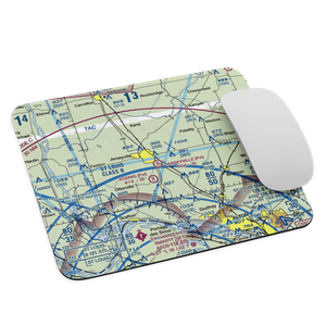 Jerseyville Aviation Inc Airport (0LL1) VFR Sectional Mouse Pad