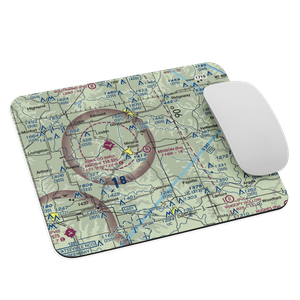 Jim Benson Field (WI16) VFR Sectional Mouse Pad