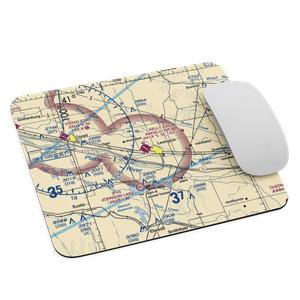 Jim Kelly Field (LXN) VFR Sectional Mouse Pad