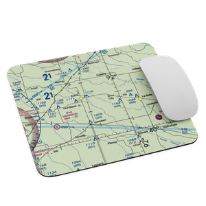 Joe D Lewis Airport (0MO5) VFR Sectional Mouse Pad