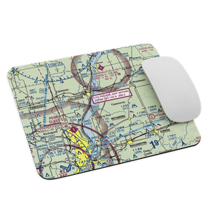 John D Rennick Airport (IS62) VFR Sectional Mouse Pad