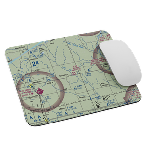 John'S Field (52WI) VFR Sectional Mouse Pad