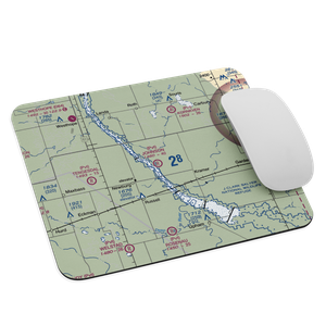Johnson Airport (2ND7) VFR Sectional Mouse Pad