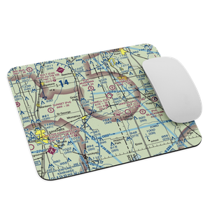 Johnson Airport (90IL) VFR Sectional Mouse Pad