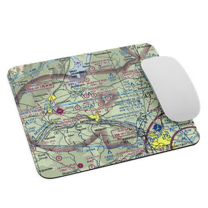 Johnson Airport (NY50) VFR Sectional Mouse Pad