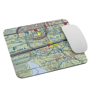 Johnson Brothers Airport (61CL) VFR Sectional Mouse Pad