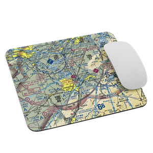 Johnson City Stolport Airport (0A4) VFR Sectional Mouse Pad
