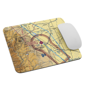 Johnson County Airport (BYG) VFR Sectional Mouse Pad