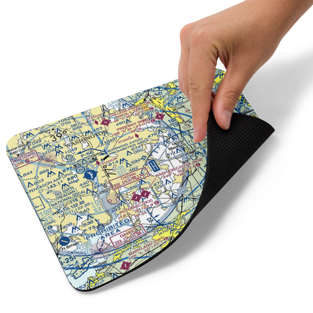 Joint Base Andrews (ADW) VFR Sectional Mouse Pad 