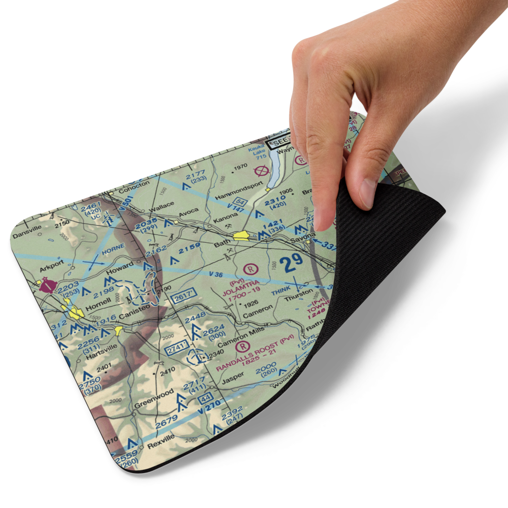 Jolamtra Landing Area Airport (23NY) VFR Sectional Mouse Pad 