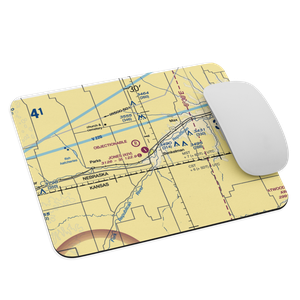 Jones Airport (42V) VFR Sectional Mouse Pad