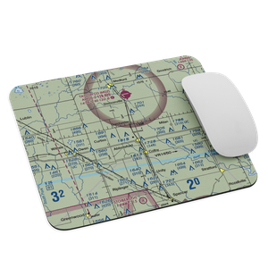 Jones Airport (83WI) VFR Sectional Mouse Pad