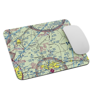 K & D Airport (71NC) VFR Sectional Mouse Pad