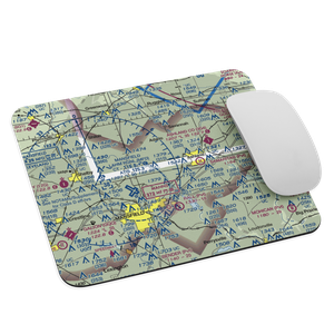 K & D Airways Airport (2OI8) VFR Sectional Mouse Pad