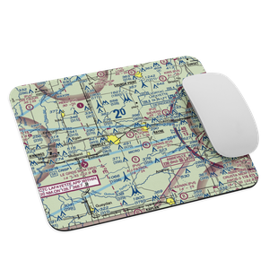 K-John Airport (20LS) VFR Sectional Mouse Pad