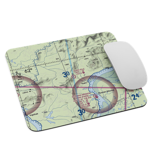 Kako Airport (9AK2) VFR Sectional Mouse Pad