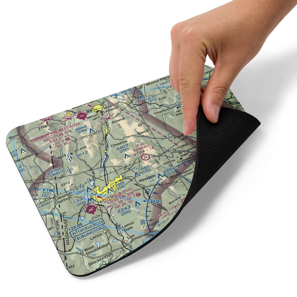 Kendalls Lndg Area Airport (MA86) VFR Sectional Mouse Pad 