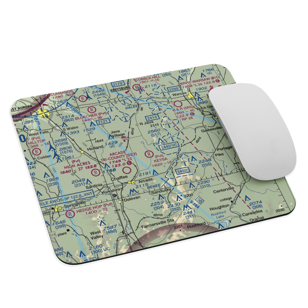 Keysa Airport (NY79) VFR Sectional Mouse Pad 