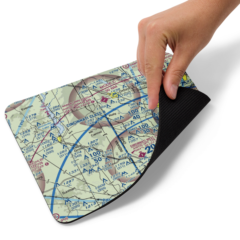 King Knoll Airport (OI84) VFR Sectional Mouse Pad 
