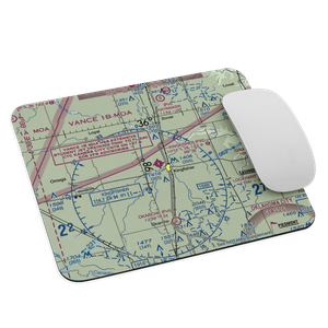 Kingfisher Airport (F92) VFR Sectional Mouse Pad