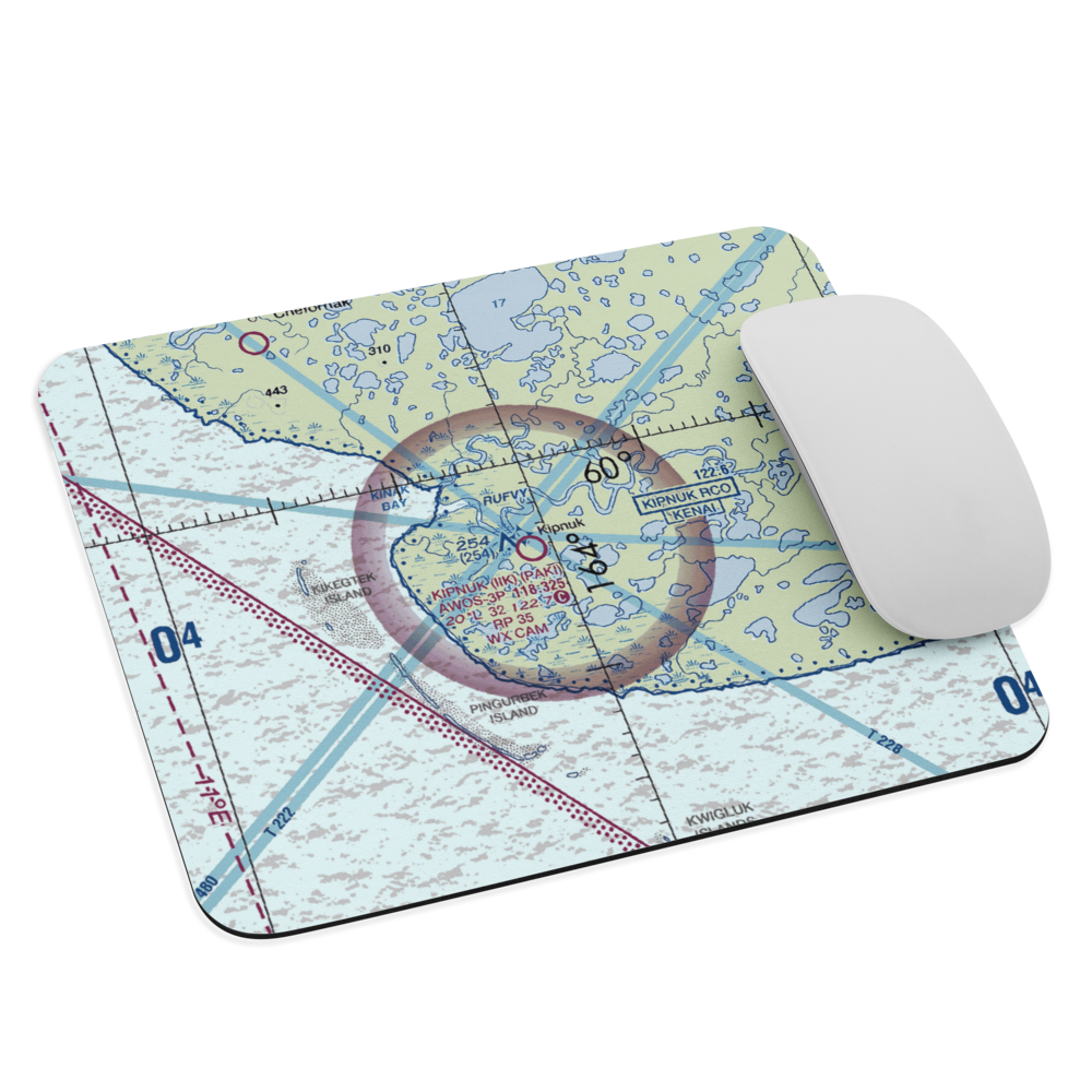 Kipnuk Airport (IIK) VFR Sectional Mouse Pad 