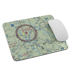 Kitty Hawk Estates Airport (9WI6) VFR Sectional Mouse Pad