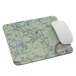 Kitty-Wompus Airport (26WI) VFR Sectional Mouse Pad