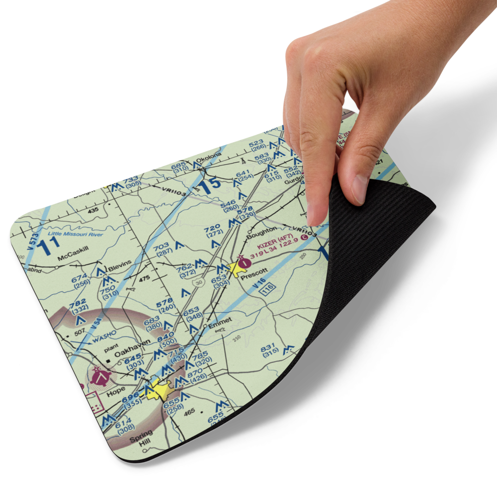 Kizer Field (4F7) VFR Sectional Mouse Pad 