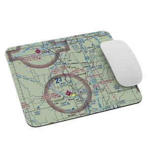 Knight Aire Airport (92WI) VFR Sectional Mouse Pad