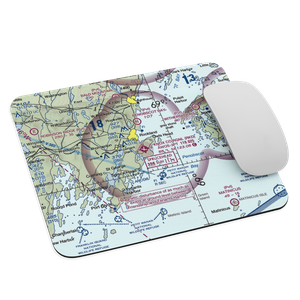 Knox County Regional Airport (RKD) VFR Sectional Mouse Pad