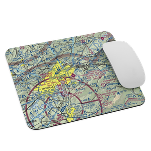 Knoxville Downtown Island Airport (DKX) VFR Sectional Mouse Pad