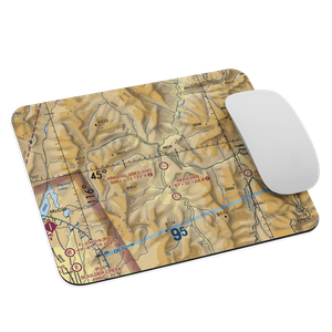 Krassel US Forest Service Airport (24K) VFR Sectional Mouse Pad