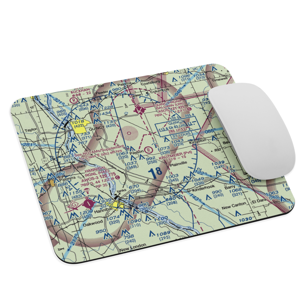 Krutmeier Airport (9LL0) VFR Sectional Mouse Pad 