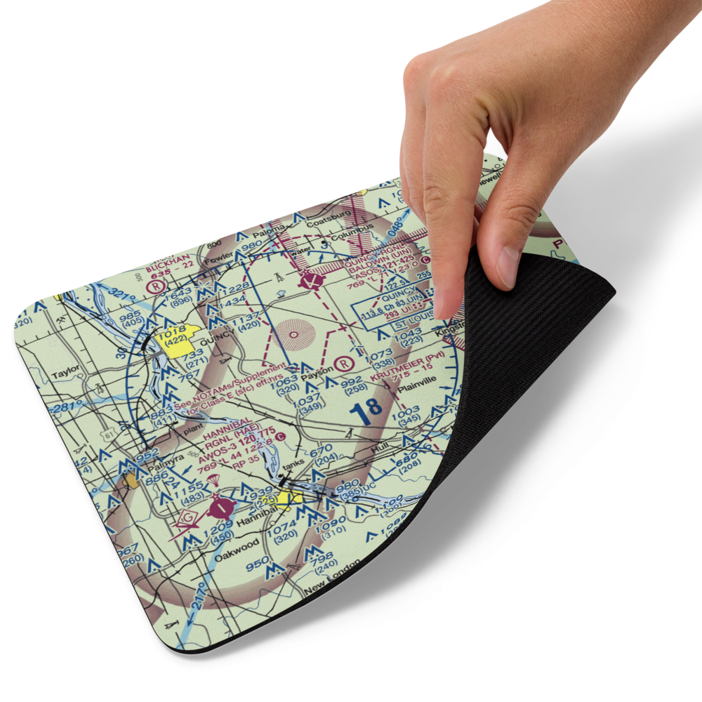 Krutmeier Airport (9LL0) VFR Sectional Mouse Pad 