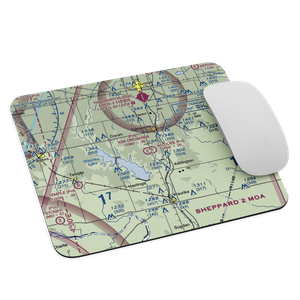Ksa Orchards Airport (OK11) VFR Sectional Mouse Pad
