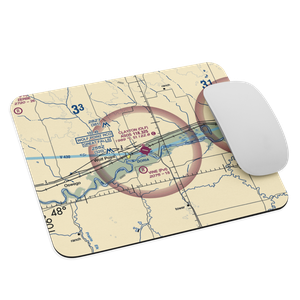 L M Clayton Airport (OLF) VFR Sectional Mouse Pad