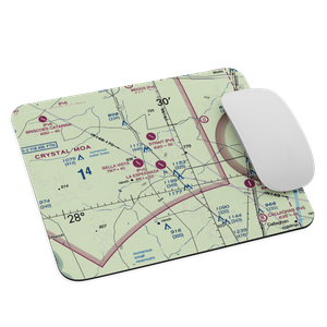 La Esperanza Ranch Airport (TE29) VFR Sectional Mouse Pad