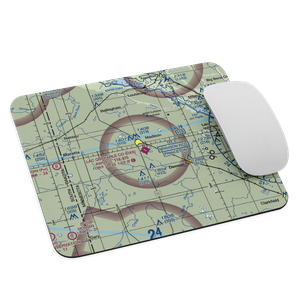 Lac Qui Parle County Airport (DXX) VFR Sectional Mouse Pad