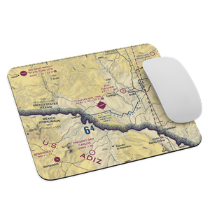 Lajitas International Airport (T89) VFR Sectional Mouse Pad