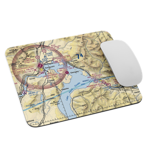 Lake Pend Oreille Seaplane Base (S96) VFR Sectional Mouse Pad