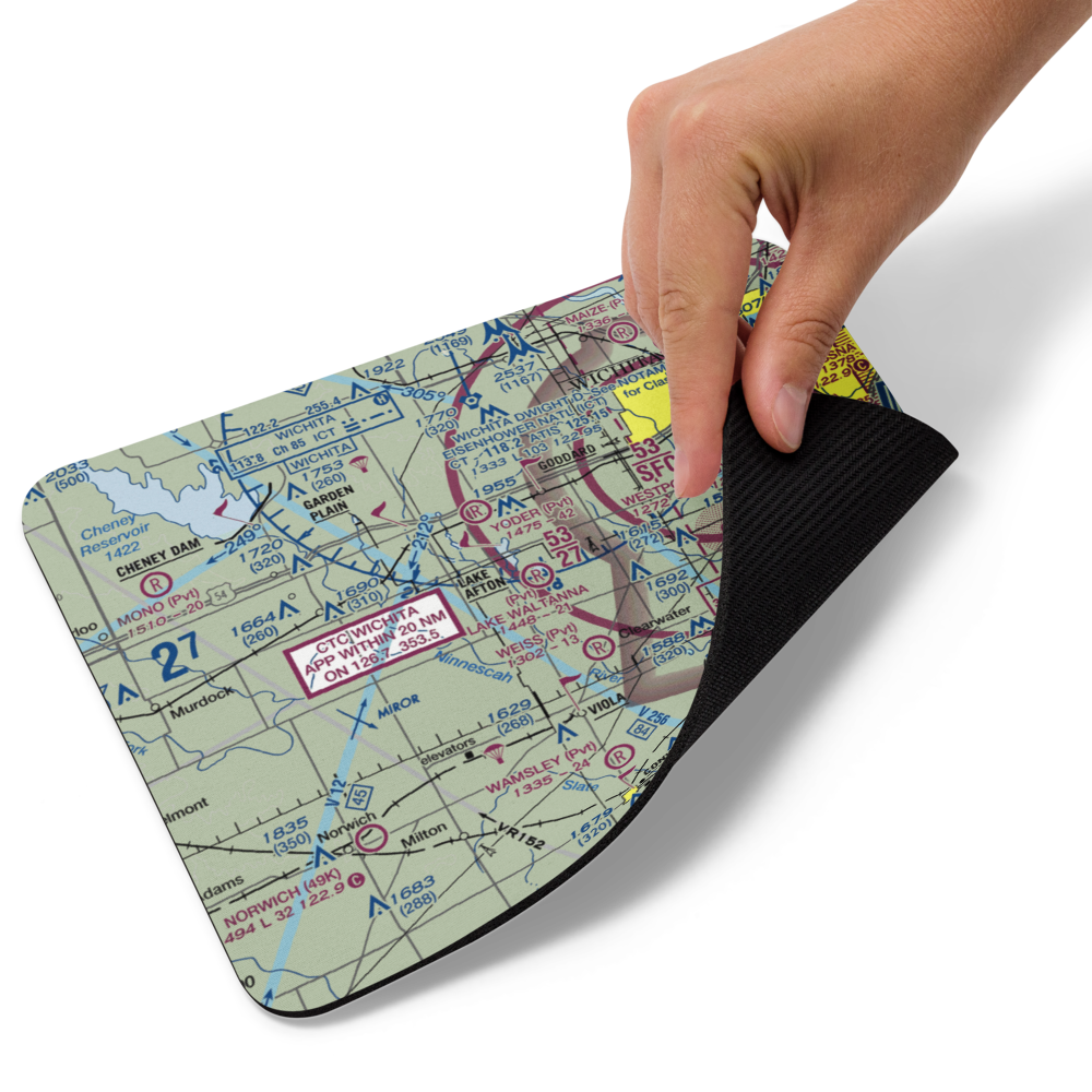 Lake Waltanna Airport (SN65) VFR Sectional Mouse Pad 