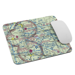 Lake Wawasee Seaplane Base (01D) VFR Sectional Mouse Pad