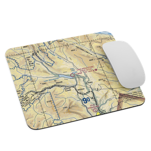 Lake Wenatchee State Airport (27W) VFR Sectional Mouse Pad